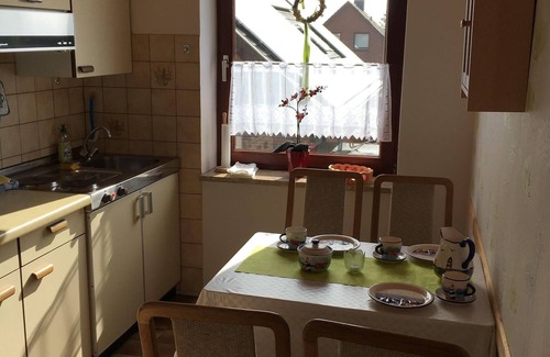 Burg auf Fehmarn Apartment | Modern apartment with balcony and private parking space on Fehmarn in Burg