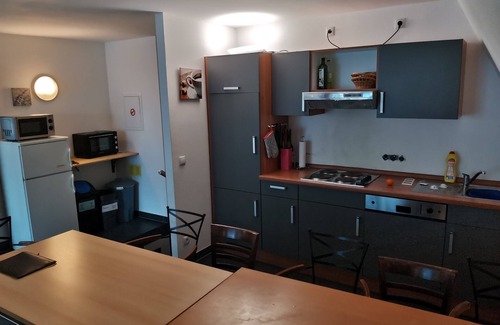 Mainz-Bingen Apartment | Modern apartment in a historic half-timbered house for up to 16 people