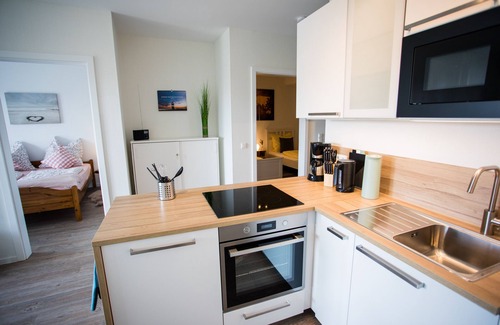 Wremen Apartment | Modern apartment overlooking the dike, in Wremen