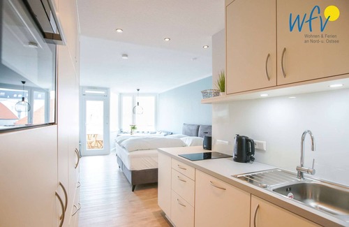 Borkum Apartment | Modern apartment with balcony on Borkum!
