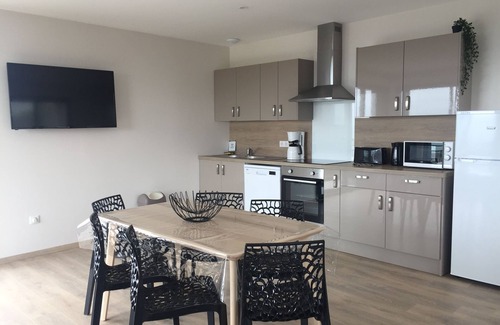 Fecamp Apartment | Modern apartment with panoramic sea view