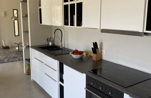 Vasia House | Modern architect's house in olive grove with sea views