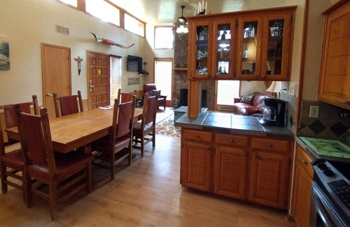 Angel Fire House | Modern Cabin in the Woods One Level Home Easy Access