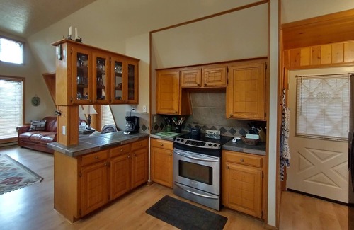 Angel Fire House | Modern Cabin in the Woods One Level Home Easy Access