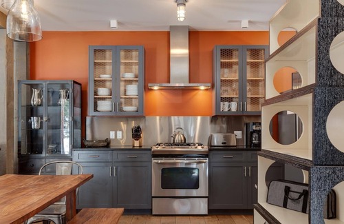 Taos Ski Valley Ski Chalet | Modern Chalet at base of ski lift in Taos Ski Valley