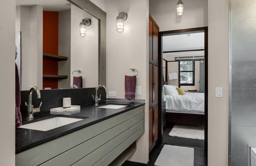 Taos Ski Valley Ski Chalet | Modern Chalet at base of ski lift in Taos Ski Valley