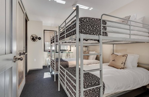 Taos Ski Valley Ski Chalet | Modern Chalet at base of ski lift in Taos Ski Valley