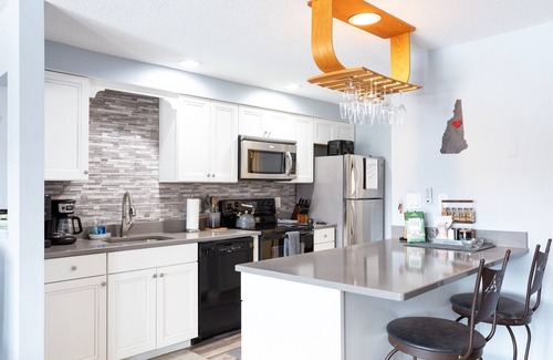 Bartlett Condo | Modern condo | Mins to many local attractions| Nordic Village Amenities