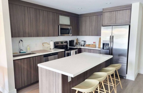 Parkside Apartment | Modern condo near beach w/full kitchen