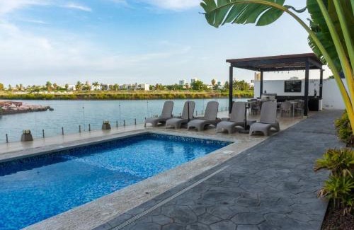 Marina Mazatlan Apartment | Modern Condo with Pool in Marina Mazatlan