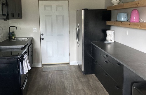 Sandy House | Modern daylight basement apartment close to mountains