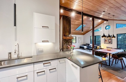 West Stockbridge House | Modern Designer Chalet on 5.5 Private Acres Near Tanglewood