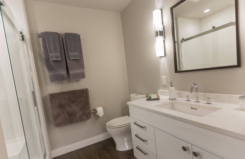 Downtown Juneau Apartment | Modern downtown Penthouse with water and mountain views