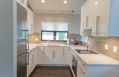 Downtown Juneau Apartment | Modern downtown Penthouse with water and mountain views