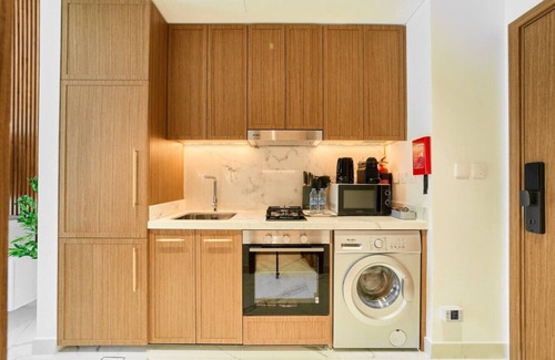 Nad Al Sheba Apartment | Modern & Elegant Studio Apartment in Azizi Riviera