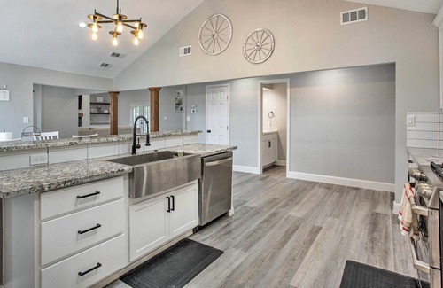 Farmersville House | Modern Farmersville Home w/ Patio