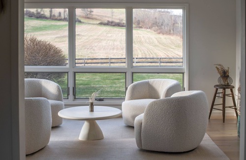 Salt Point House | Modern Farmhouse, Secluded 13 acres, Fenced in Yard, Firepit, Pool