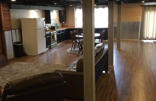 Chambersburg House | Modern Farmhouse, Central Pike Co. IL, Scenic views, Spacious gathering room