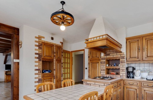 Great Alpine Road House | Modern Holiday Home in Montagny with Balcony