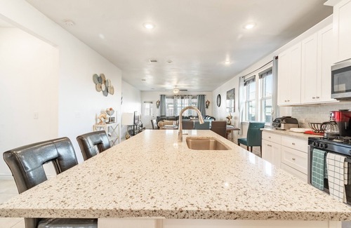 Manor House | Modern home with huge living area, great for family and group vacations