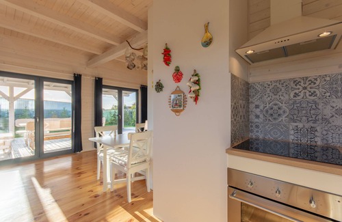 gmina Wolin House | Modern house CORNELLO with garden next to lagoon