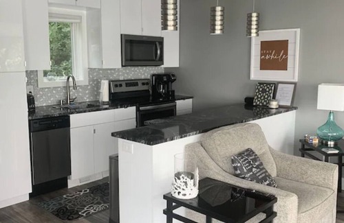 Turtle Lake House | Modern lakefront home. New dock with optional pontoon rental