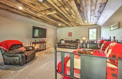 Nevis House | Modern Lakeside Chalet on Crow Wing Chain with Dock!