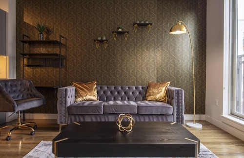 Needham Apartment | Modern Luxe Loft | Free Parking, Fast Wi-Fi, Gym