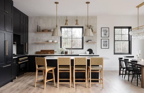 Lincoln House | Modern Mountain Riverfront Luxury Home