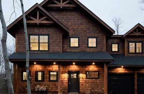 Lincoln House | Modern Mountain Riverfront Luxury Home