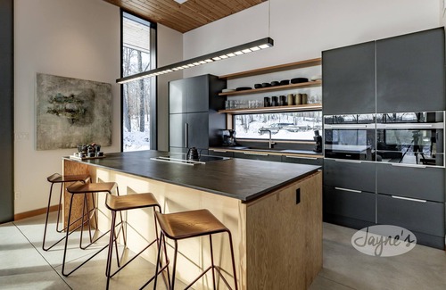 Minett Cottage | Modern new 4 bed 3 bath cottage on Bruce Lake, SE Exposure, 370ft frontage