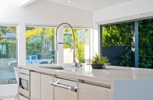 Malibu House | Modern Oceanview Gem with Saltwater Pool & Spa