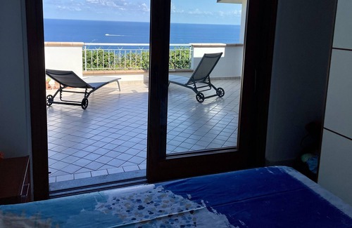 Marina di Zambrone Villa | Modern, Private Detached Villa with sea view near Tropea and Zambrone Beach