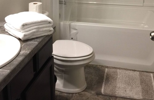 Martha Lake House | Modern private floor with bedroom & attached bath