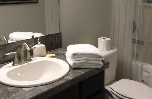 Martha Lake House | Modern private floor with bedroom & attached bath