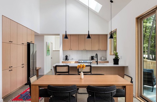 Weaverville House | Modern Residence with Guest House Near Asheville