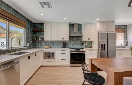 Paradise Villa | Modern & Serene Spanish Style Home w/Beautiful Pool, AC, and Amenities
