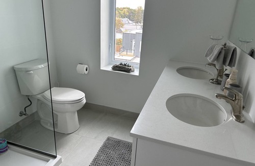 Fenelon Falls Apartment | Modern, spacious two bedroom condo with a lake view from windows and balcony