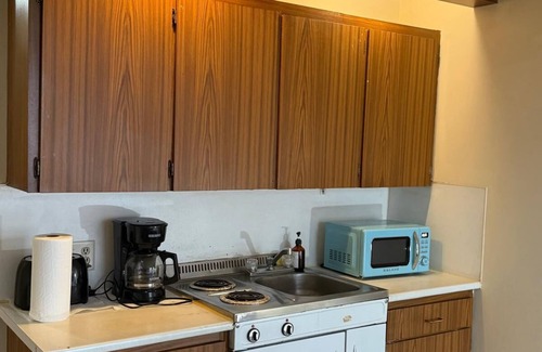 Eau Claire Apartment | Modern Studio Retreat in Calgary