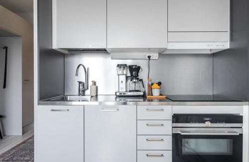 Lahti Apartment | Modern Studio with Balcony next to Railway Station