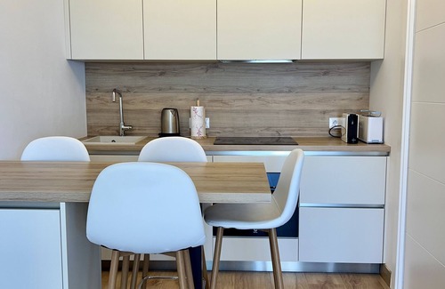 Aguadulce Apartment | Modern studio with terrace and amazing sea view!