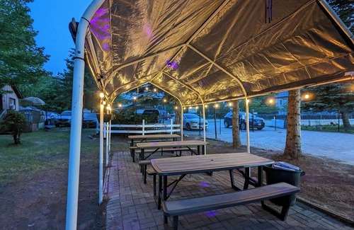 Wasaga Beach Cottage | Modern Tiny Wood Cottage #4 Camping style Cottages 5 minutes to the beach!