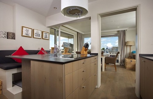 Westerland Apartment | Modern vacation apartment with large roof terrace and private sauna in Westerland