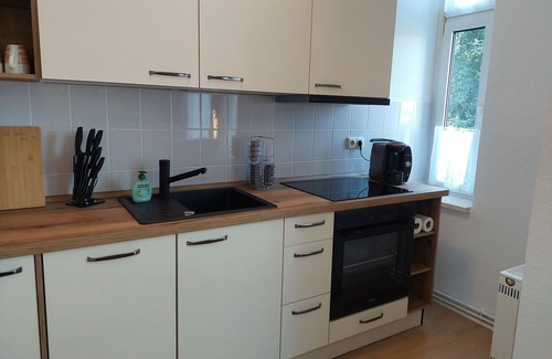Magdeburg Apartment | Modern vacation apartment: central, ideal for business travelers, family-friendly