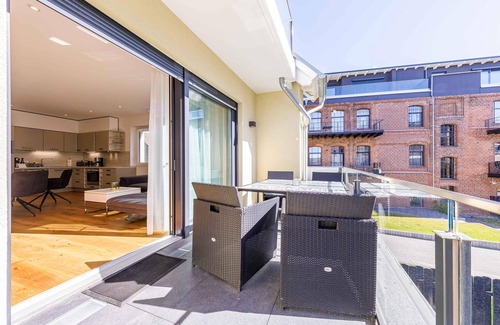 Muritz Apartment | Modern vacation apartment SeeGlück in the island town of Malchow