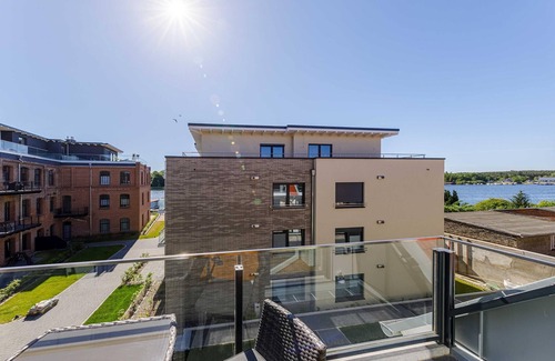 Muritz Apartment | Modern vacation apartment SeeGlück in the island town of Malchow
