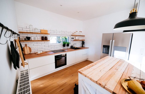 Visselhoevede House | Modern vacation home with sauna and hot tub for families with children + friends