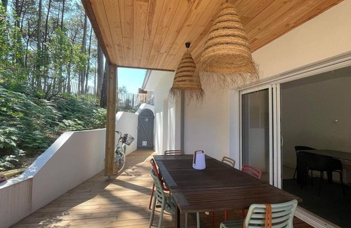 Le Penon House | Modern villa with heated pool 500m from the beach