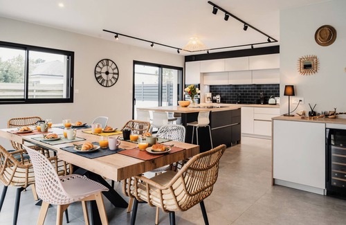 Santec Villa | Modern villa with Spa 10 pers