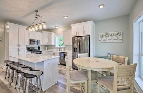 Waveland Cottage | Modern Waveland Home w/Deck, Walk to Beach!